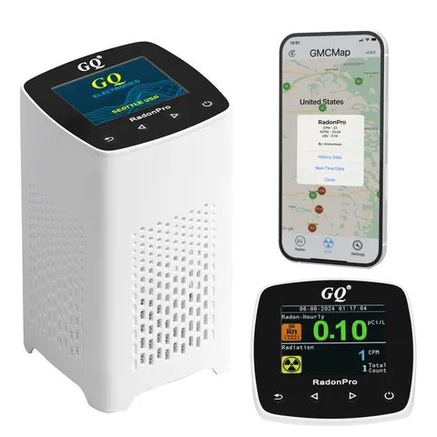 GQ RadonPro V2.0 2-in-1 Radon Monitor Geiger Counter