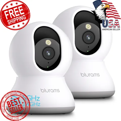 blurams 5G Home Security Cameras 2K 2Pack