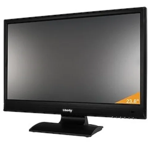 Liberty 23.6” Wide LED Sec Monitor-HDMI,VGA & BNC Inputs,Audio,IR Remote-#LSM24R
