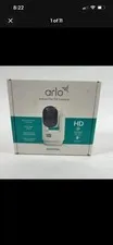 Arlo VMC2073-1WMNAS Essential Indoor Pan Tilt Security Camera (2025 Release) -