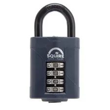 Henry Squire CP50 Recodable Combination Padlock Open Shackle