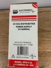 MG ELECTRONICS DPS-9UL (BRAND NEW) 9 Camera 24 Vac Distributed PS