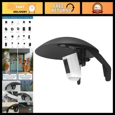 2-in-1 Security Camera Weatherproof Sun & Rain Cover with Adjustable Mount for A