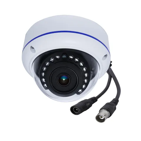 HD 1080P 2MP 180 Degree Fisheye Dome Outdoor Indoor Wired Coax 1.7mm Lens Sup...