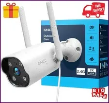 Camaras De Seguridad Wifi Inalambricas 1080P Con Sensor Movimiento Para Exterior