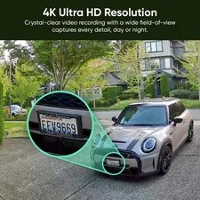 WYZE Cam Pan v4, 4K Smart Security Camera, AI Motion Tracking, Color Night Visio