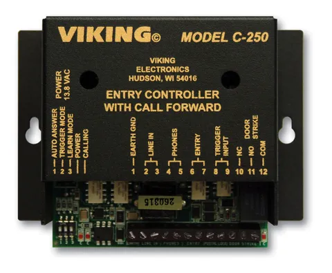 Viking Electronics - C-250 - Viking Electronics C-250 Door Entry Controller -