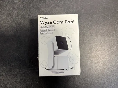 Wyze Cam Pan v3 Indoor Outdoor WiFi Security Camera Color Night Vision Sealed