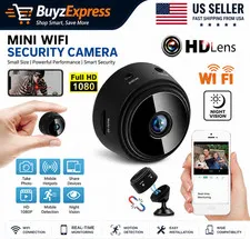 Mini Wireless Record Camera WiFi IP Home Security DVR Night Vision HD USB 1080P
