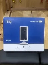 Ring Outdoor Cam Pro Retinal 4K Plug-in Camera 10x Zoom, White ,New+Sealed