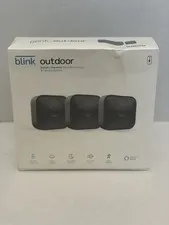 Blink Outdoor Battery-Powered Wireless Security Camera 3rd Gen 3-Pack New/Sealed
