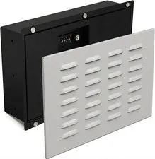 Hidden In Wall Safe with Magnetic Vent Air Cover  Easy to Install Combination