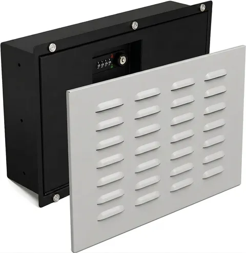 Hidden In Wall Safe with Magnetic Vent Air Cover  Easy to Install Combination