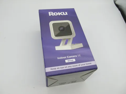 Roku Smart Home Indoor Camera SE Wi-Fi Security Camera Wired                   E