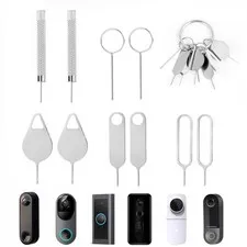 10 Pcs Doorbell Removal Pin Kit, Security Pin Key Release Removal Tool Compat...