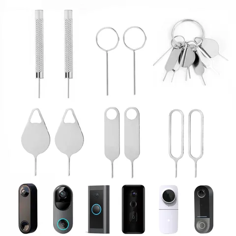 10 Pcs Doorbell Removal Pin Kit, Security Pin Key Release Removal Tool Compat...