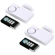Remote-Controlled Door Security Alarm 2-Pack