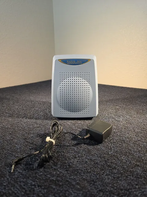 TESTED WORKS STI Rex Watch Dog ED-50 Electronic Barking Dog Alarm w/ Power Cable