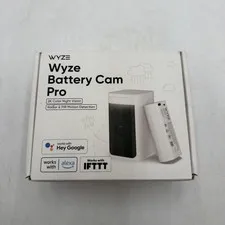 Wyze Battery Cam Pro 2k HDR Wireless Outdoor/Indoor Security Camera