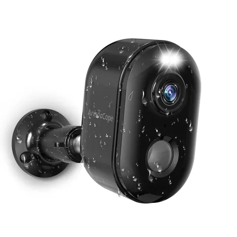 Wireless Security Cameras Outdoor 2K WiFi Battery Powered Home Surveillance