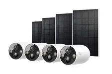 New TP-Link Tapo TC85 2K Wire-free Smart Solar Powered Security Camera 4-pack