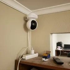Reolink PoE PT Dome Cam E1 Outdoor SE, NVR Add-On Camera, 4K UHD 8MP Color Ni...