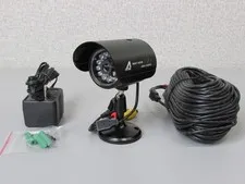 Wired Surveillance Infrared Camera + 100FT Cable + Power Supply Complete