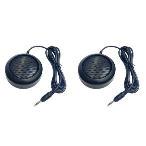 2X Car Radio Speaker External  Speaker 3.5mm with 1.5M Cable for8458