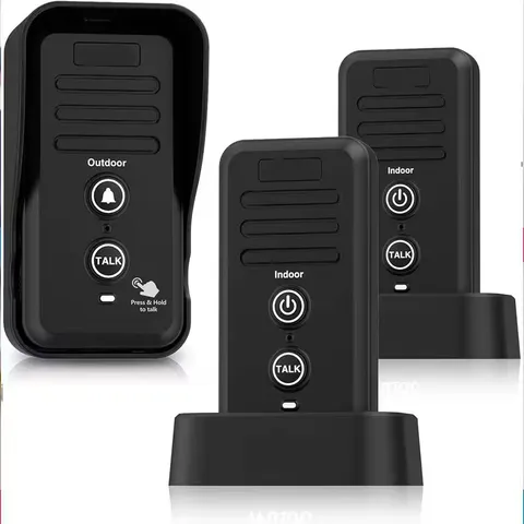 Wireless Intercom Doorbells for Home Classroom Intercomunicador Waterproof Elect
