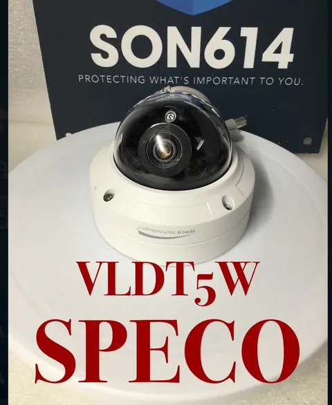 Speco VLDT5W 2MP Outdoor Color Camera W/ 2.8mm Multi-format HD-TVI CVI AHD CVBS
