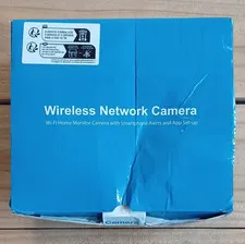 Wi-Fi IP Surveillance Camera 2MP 32G Model XY-3820 White w/ USB Cable Mount