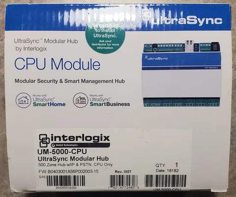 Interlogix Ultrasync UM-500-CPU Moduler Security Smart Management Hub
