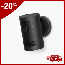 [BIG SALE] Ring Outdoor Cam Plus 2K Battery Security Camera Black