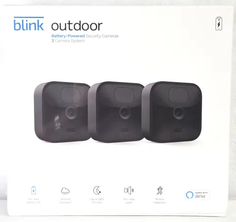 NEW Blink Outdoor (3rd Gen) 3 Camera System HD Wireless Sealed Sync Module 2
