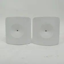 SimpliSafe SSGB3 Glassbreak Sensor 3rd Gen White with Mounting Plate Cover
