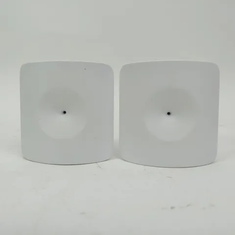 SimpliSafe SSGB3 Glassbreak Sensor 3rd Gen White with Mounting Plate Cover