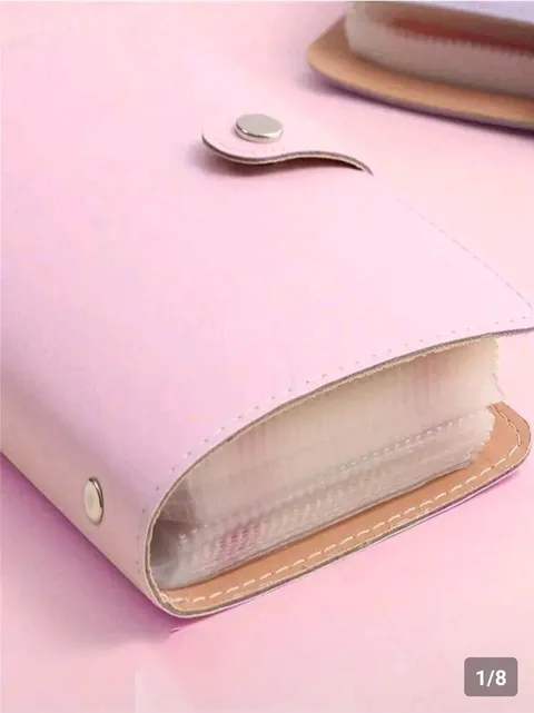 1 Banknote Storage Book. Made Of PU Material, Can Hold 100 Banknotes