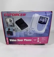 Seco-Larm Enforcer VTG Wired Video Door Phone Monitor & Camera Kit DP-121Q