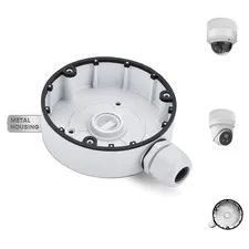 KUDS1280ZJDM8 Metal Security Camera Junction Box IP66 Waterproof Base