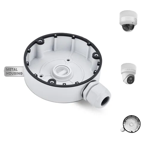 KUDS1280ZJDM8 Metal Security Camera Junction Box IP66 Waterproof Base