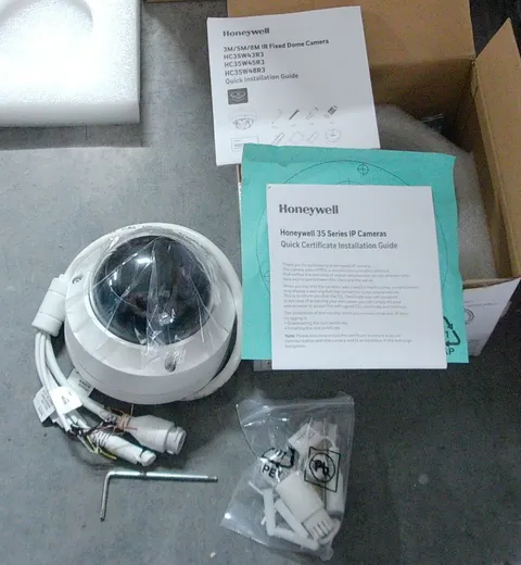 Honeywell HC35W45R3 35 Series 5MP IR Rugged Mini WDR IP Dome Camera, 2.8mm Lens