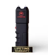 Vipetek Stun Gun Black 800BV Self Defense Rechargeable And Holster