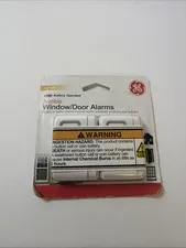 GE Indoor Security Audible Window/Door Alarms 2-Pack Sensor NEW