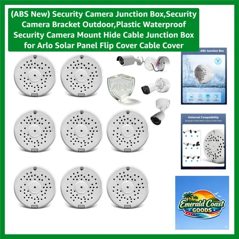 ABS New Security Camera Junction Box,Security Camera Bracket Outdoor,Plastic ...