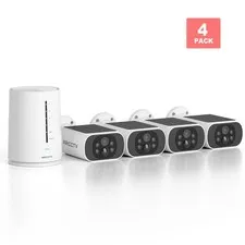 ARCCTV Solar Security Camera System Outdoor Wireless 5G WiFi CCTV 2K Color Night