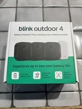 Blink Outdoor 4 Battery Powered 3-Camera Security System