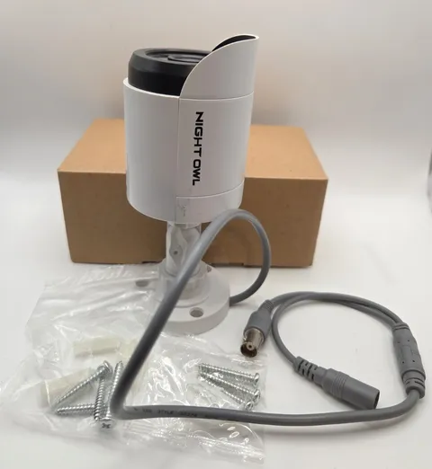 Night Owl 5MP CM-C50XL-BU-JF Spotlight HD Camera, White NEW SEALED