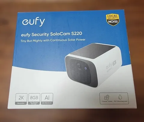 Anker Eufy Security SoloCam S220 (Outdoor Security Camera) NEW