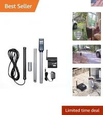 FM231 Wireless Driveway Alarm – Electromagnetic Vehicle Detection, Indoor Rec...