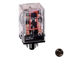 OMRON Latching Relay Standard Type 2-Pole Official Product Number: MK2KP AC24